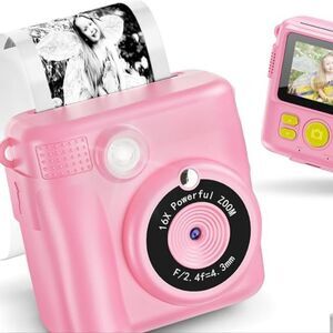 Up-Tech Instant Camera- Pink